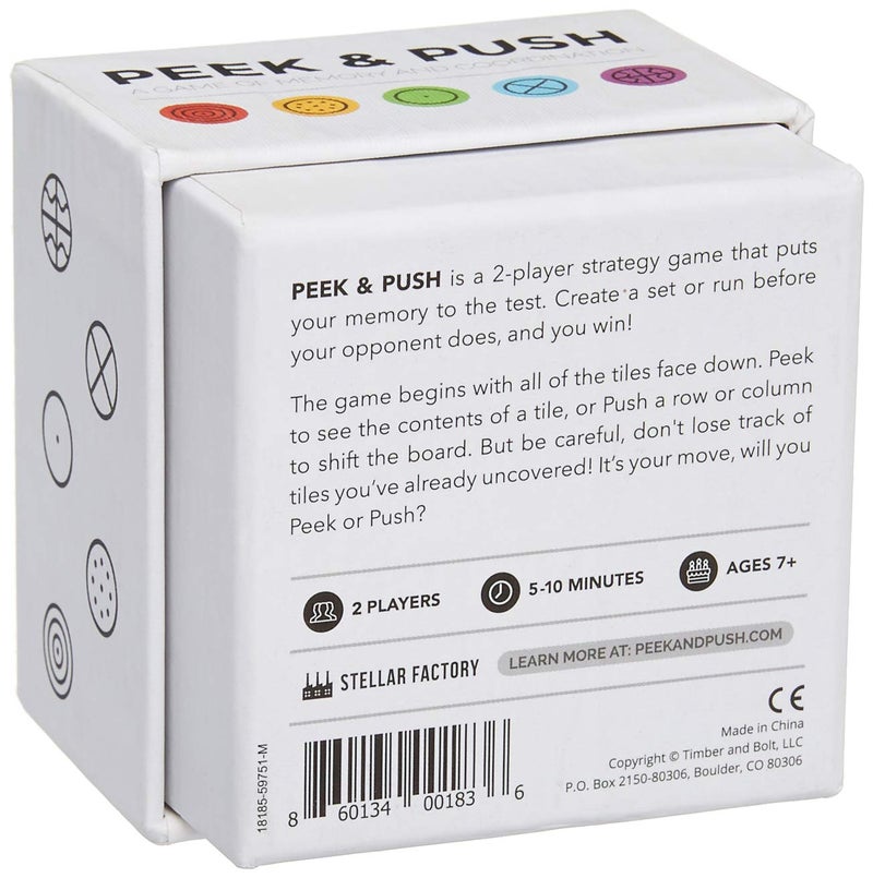 Stellar Factory Peek & Push: A Game of Memory and Coordination - Image 3